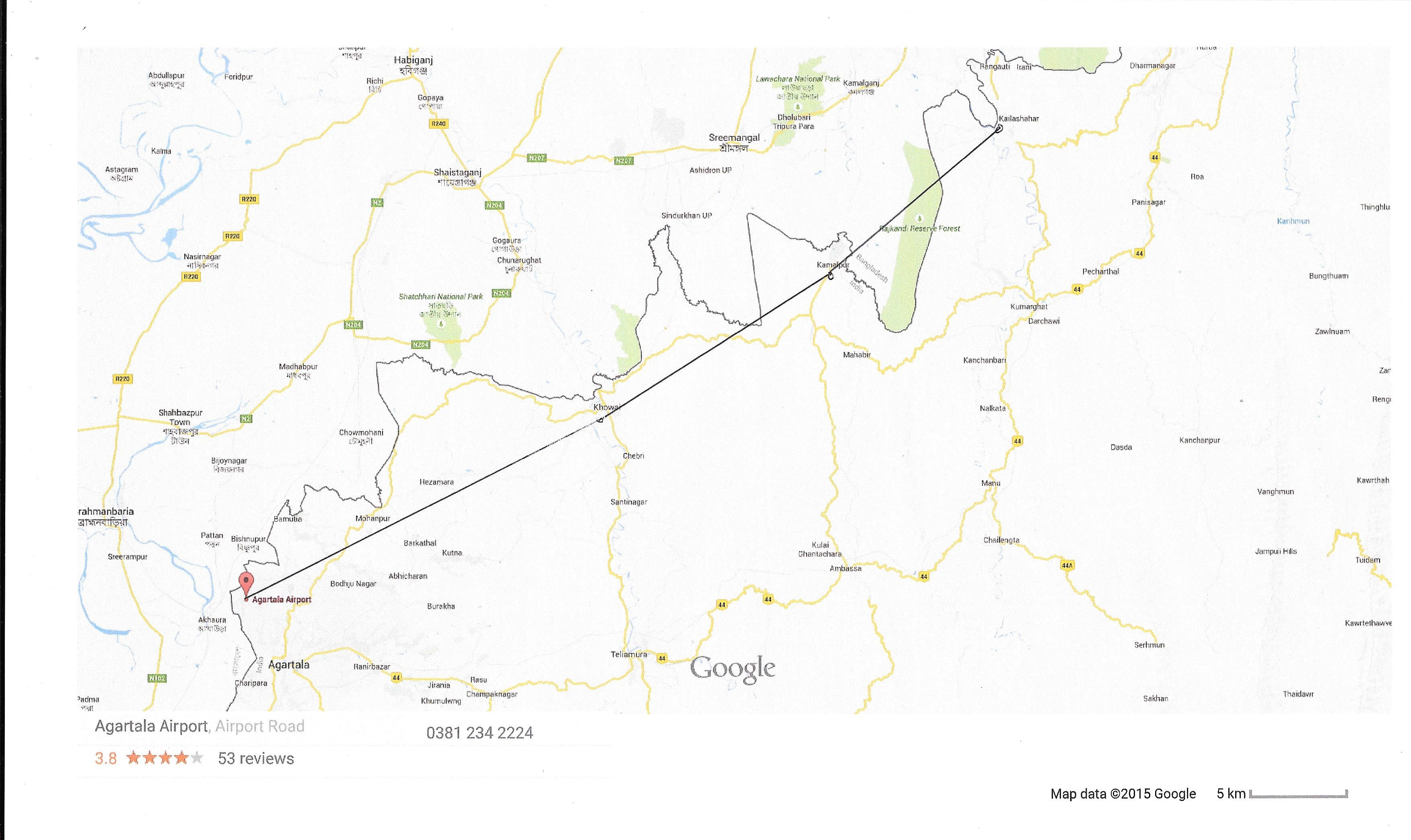 Tripura map 001