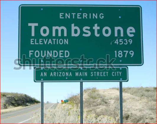 Tombstone sign 2